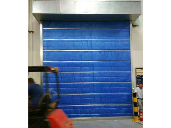 電動無極布防火卷簾門